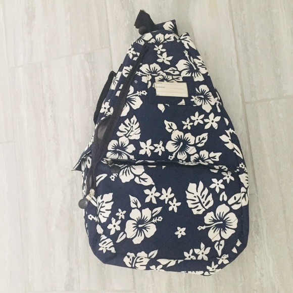 Jetpac Tennis Backpack With Phone Case Navy White - Picture 1 of 9